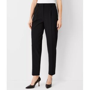 Ann Taylor black pleated pants